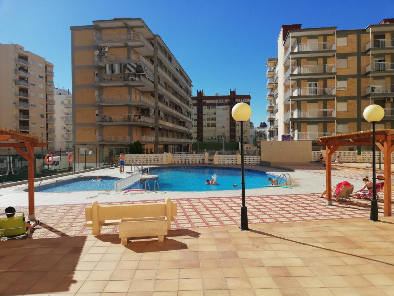 Apartamentos Infante Primera Linea - Solo Familias Serviplaya Playa de Gandia Exteriör bild